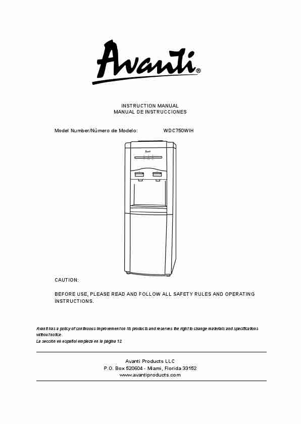 Avanti Water Dispenser WDC750WIH-page_pdf